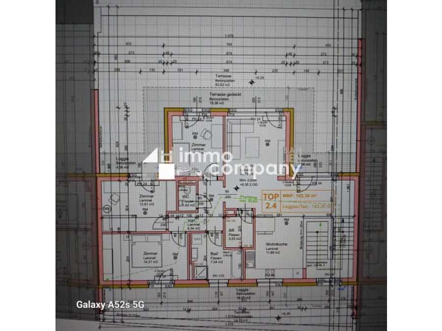 Immobilie: Dachgeschosswohnung in 2122 Münichsthal